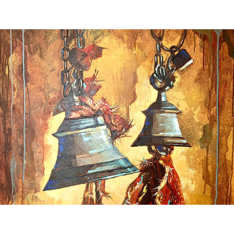 «Sounds Of Unity», art acrylique | Sur toile | Par Anukta Mukherjee Ghosh