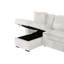 Canapé modulaire moelleux avec canapé-lit en tissu de velours-355411696