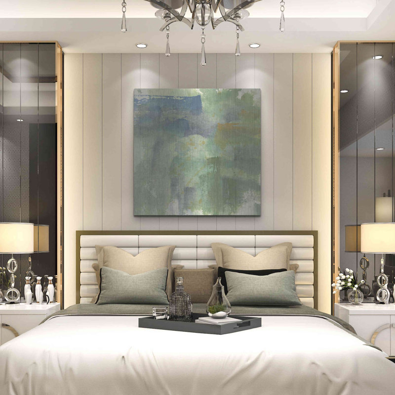 Wrought Studio™ 'Blue Accent II' by Chris Paschke, 36" H x 36" W 
