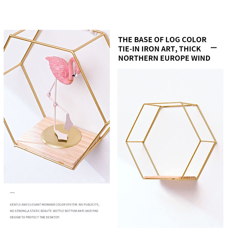 Abrum Metal Floating Shelf
