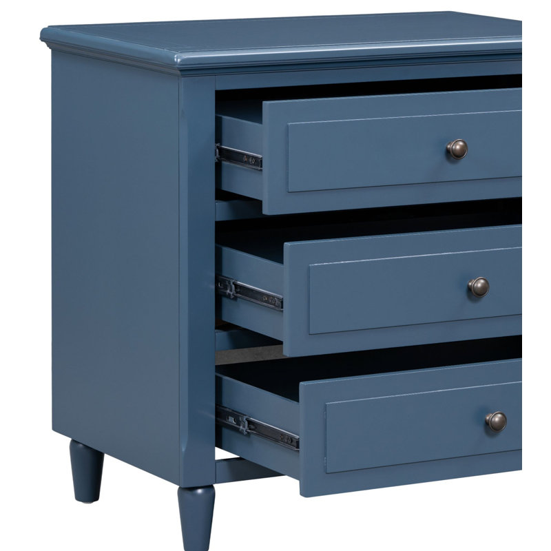 28'' W Nightstand, Blue