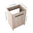 24" Bathroom Vanity Base with Soft-Close Storage-596665603