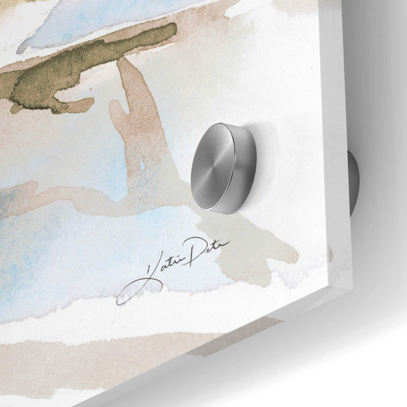 «Bluebird pair in Spring» par Katrina Pete - impression sans cadre, H 24 po x l 24 po x P 0,2 po