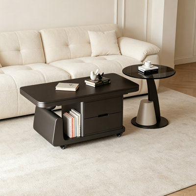 Table basse créative italienne de luxe minimaliste