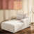 Velours côtelé beige sélectionné