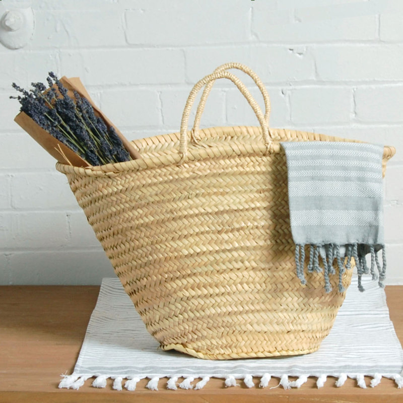 Panier en rotin