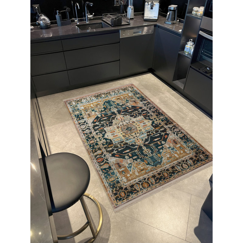Tapis rectangulaire Xaven, Rectangle 5 pi x 7 pi 7 po