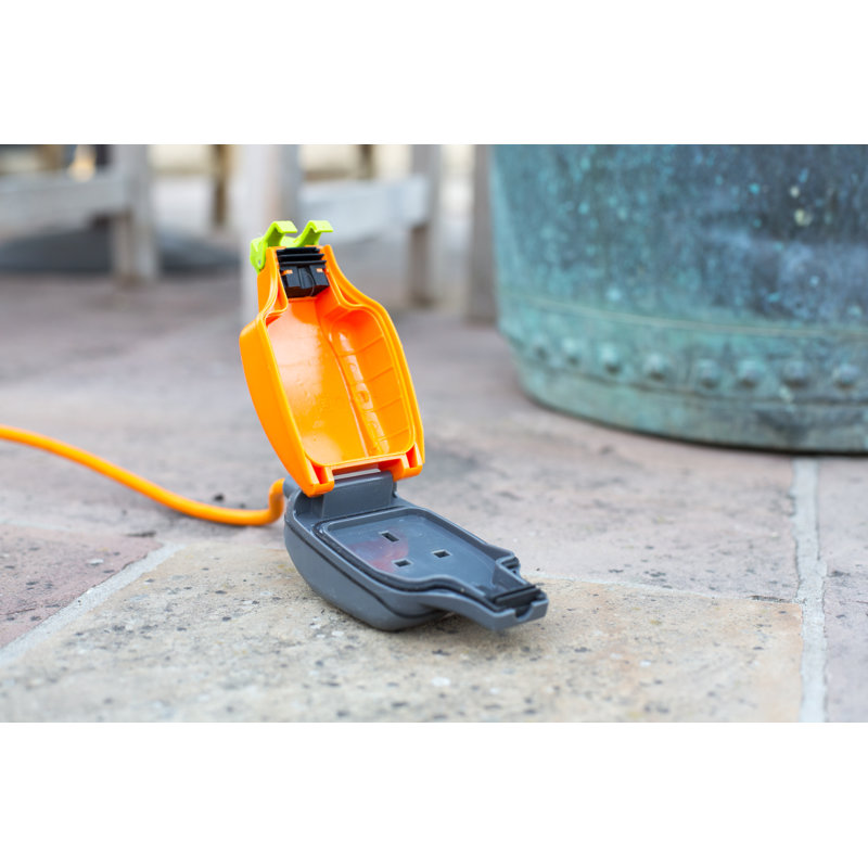 Alviery Weatherproof Extension Lead Power Strip