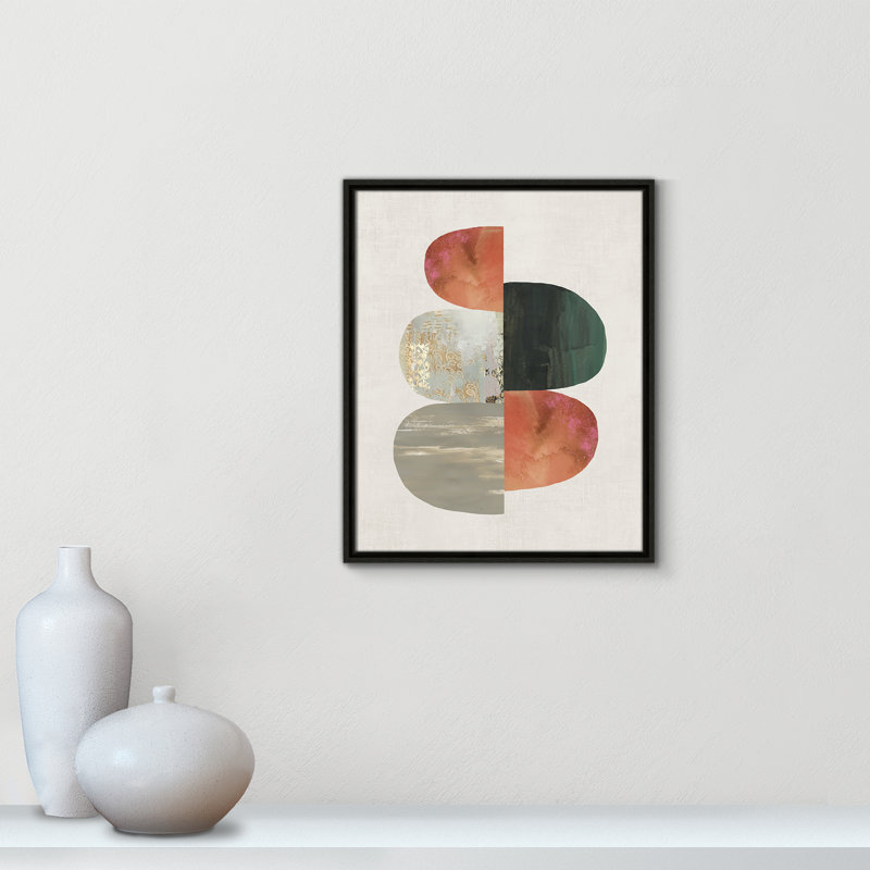 Westcreek Evolving Energy II by Tom Reeves - Print, 21.5" H x 17.5" W, Framed Canvas, Black