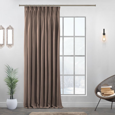 Room Darkening Single Curtain Panel