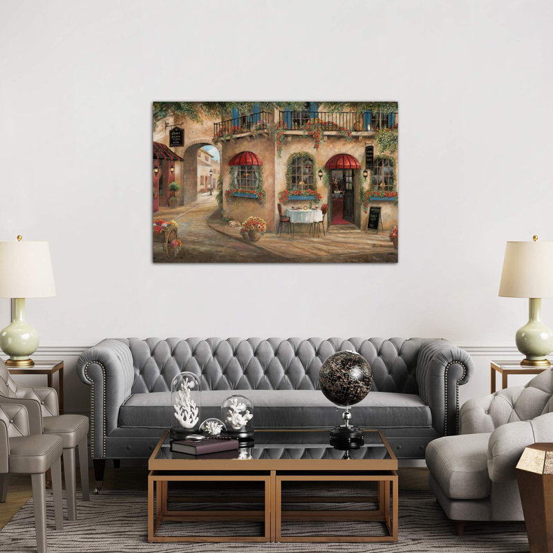 Gino's Pizzaria - Wrapped Canvas Painting, 152.5 cm H x 101.5 cm W