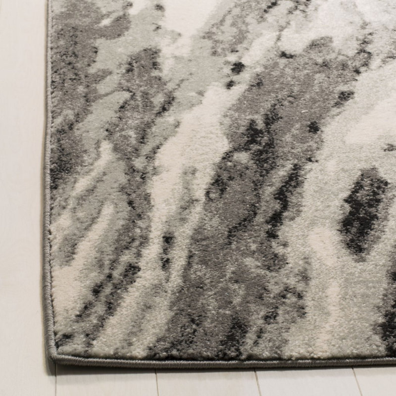 Pisani Abstract Hand Woven Area Rug, Rectangle 91 x 152 cm
