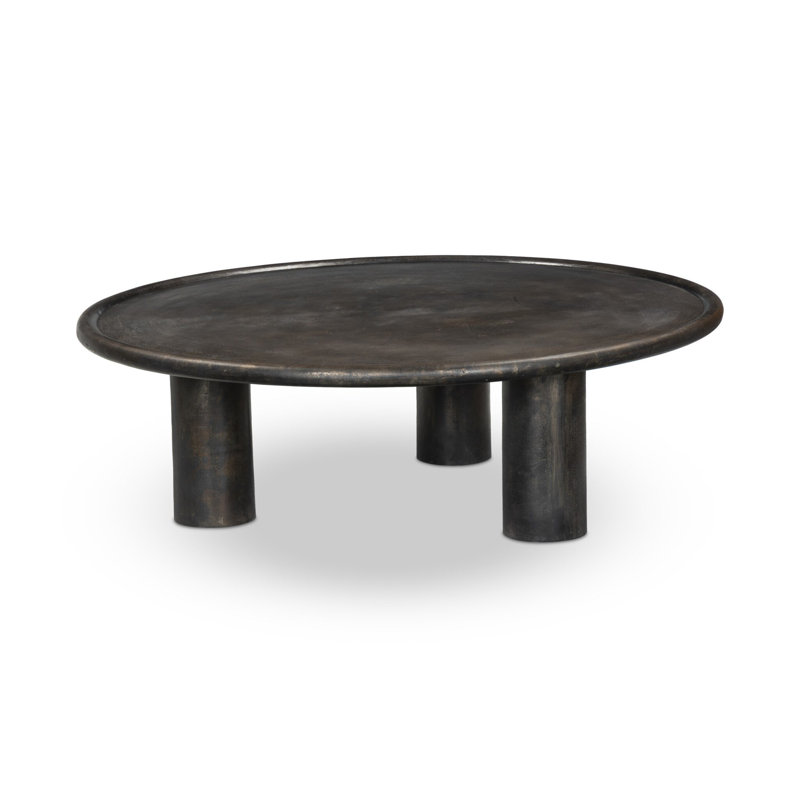 Cary Coffee Table-Distressed Bronze