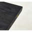 Table basse noire extensible avec pieds en métal stables, convient à divers endroits, fabrication et bureau de haute qualité, souci du détail