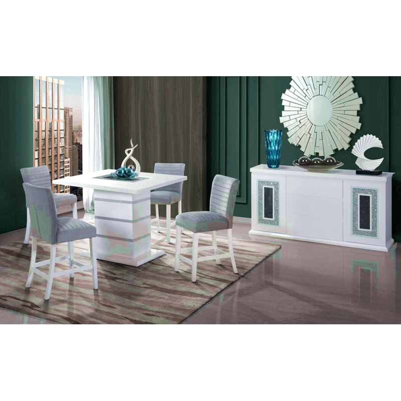 Buffet, Blanc