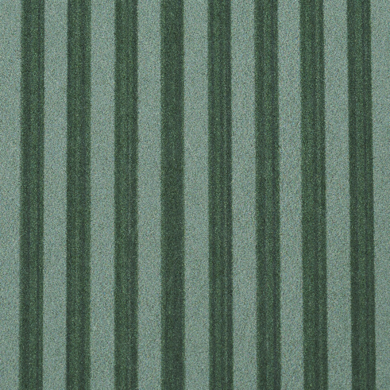 Edwin Stripe Narrow Wallpaper, Dark Green