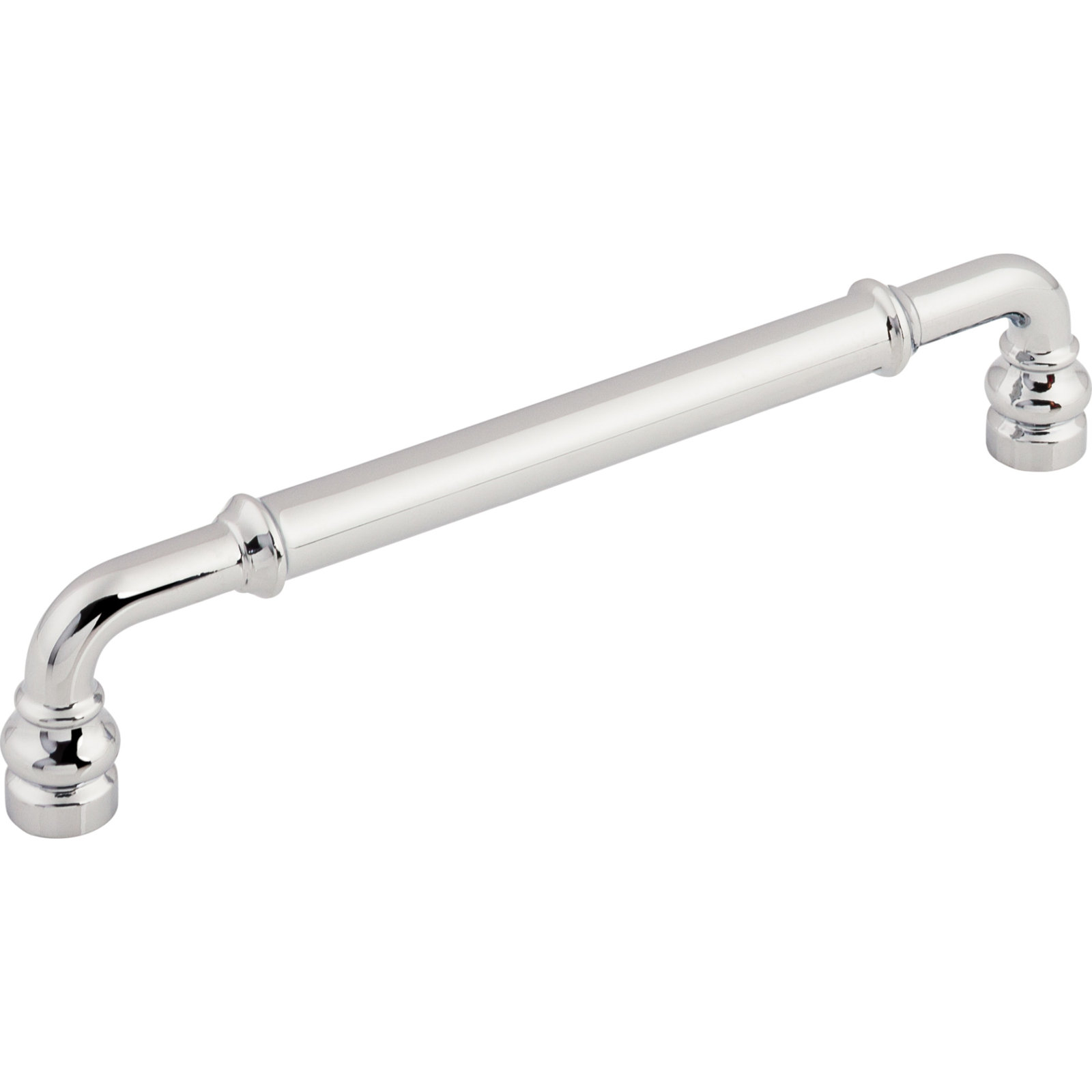 Brixton Bar Cabinet Pull, 6 5/16" Center to Center, Polished Chrome