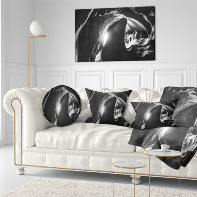 Coussin Designart «Antelope Canyon» par Designart