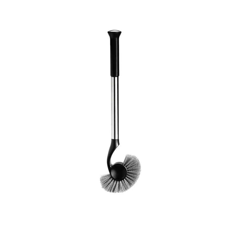 Simplehuman Toilet Brush, Stainless Steel, Black