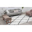 Tapis blanc à poils longs Sisson-1754900495