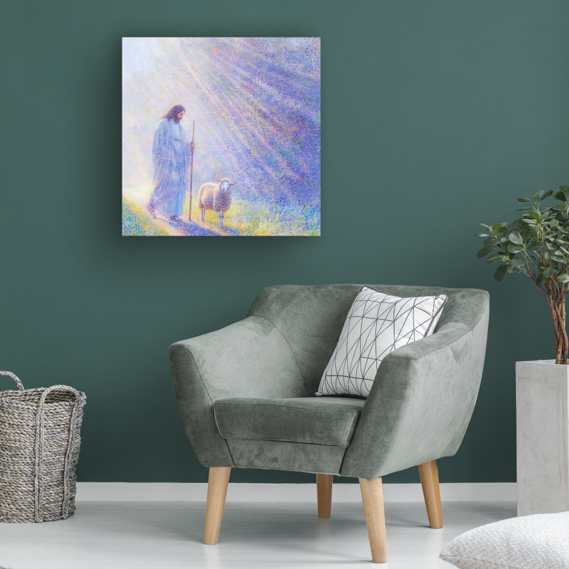 Art sur toile «lumineux», H 14 po x l 14 po