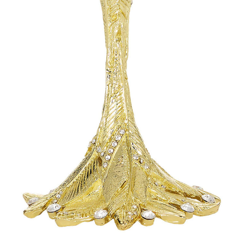 Preen Handmade Red Wine Glass, Gold