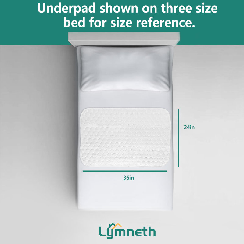 Protège-matelas résistants à l'abrasion hautement absorbants, Simple