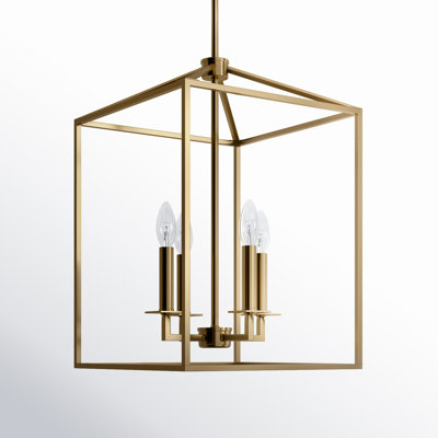Ellis 4 - Light Dimmable Lantern Chandelier