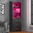 71" Tall Bookshelf With 3 Drawers & Led Light-804707348