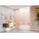 Illume 56.5 in. x 58.25 in. Fully Frameless Hinge Bathtub Door