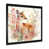 Impression noire sur toile encadrée sélectionné