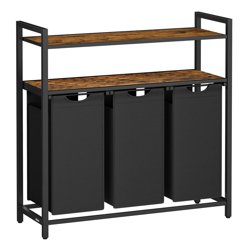 Metal Laundry Basket with Handles