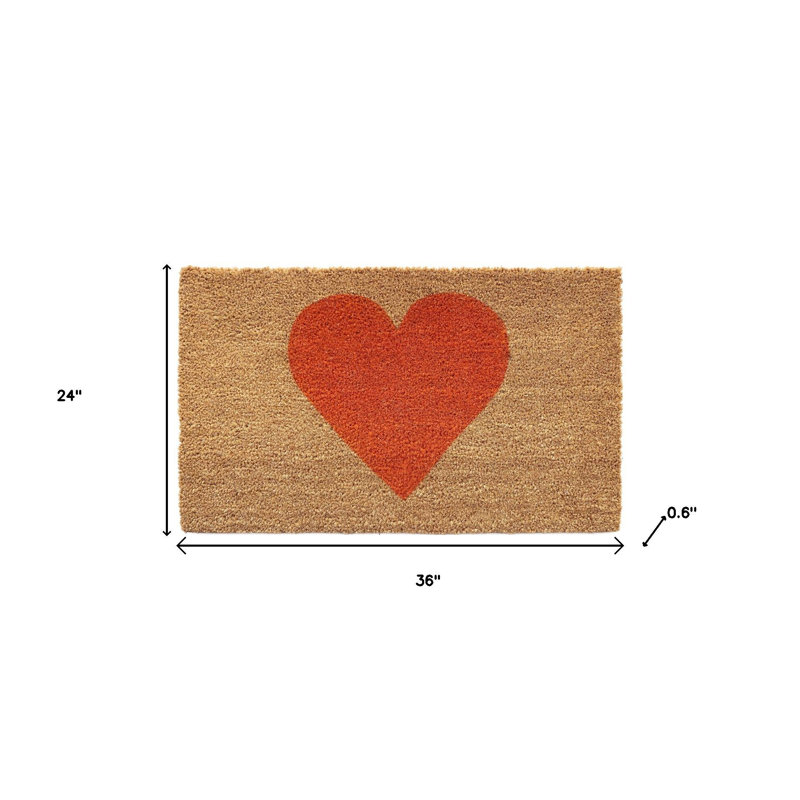 Paillasson 24 po x 36 po Coir