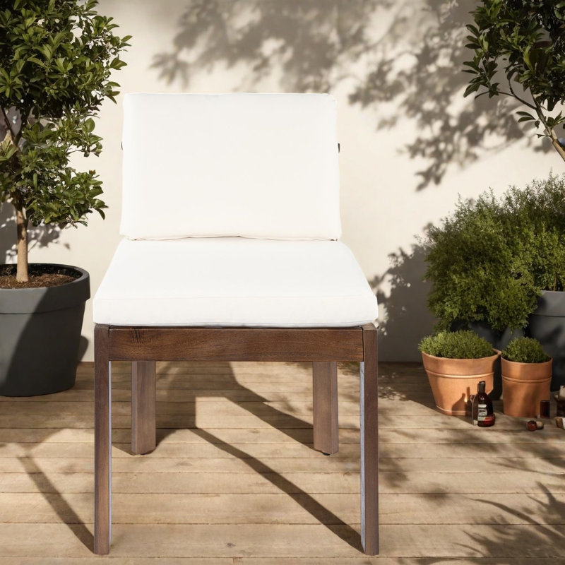 Ensemble de 4 chaises de salle à manger d'extérieur Modern