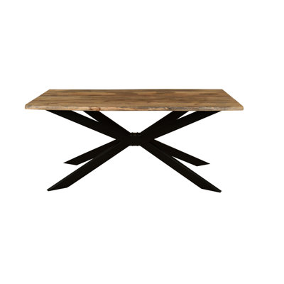 Rectangular Solid Mango Wood Dining Table