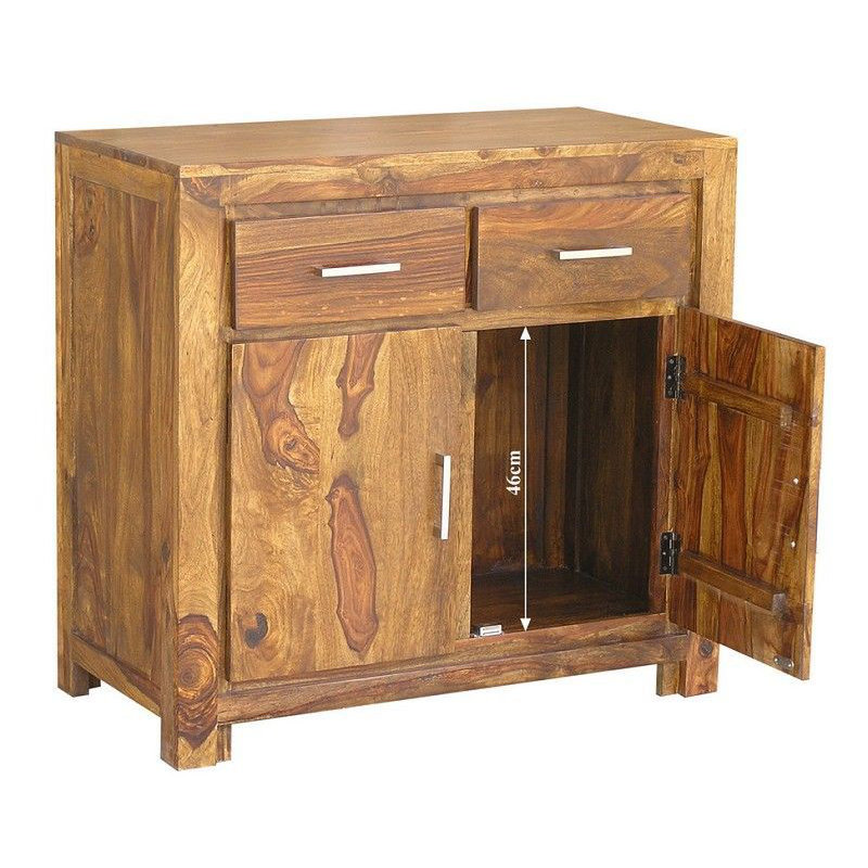 Metro Life 90cm Solid Wood Sideboard
