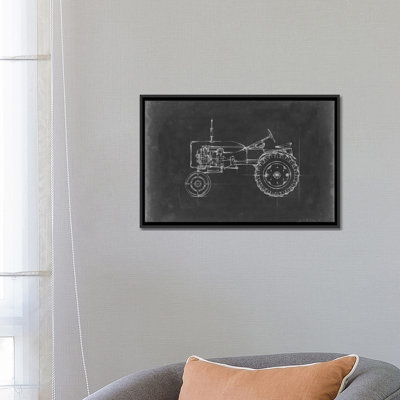 " Tractor Blueprint III " by Ethan Harper
