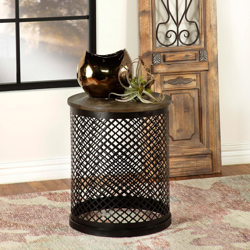 Table d'appoint Drum Base