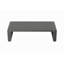 Table basse rectangulaire, coussins gris clair-1582061920
