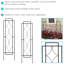 Abellas-Bauzo 2pc Steel Trellis-115503346