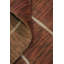 Tapis orange en laine Gabbeh 3 x 8