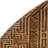 ArtDeco Brown Indoor and Outdoor Area Rug-419417702