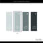 Paire de rideaux en polyester avec œillets pour l'intérieur et l'extérieur Nicole Miller (ensemble de 2)-38042835-38042836