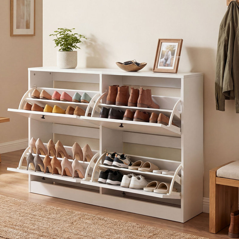 Shoe Storage, 80 cm H x 105 cm W x 24 cm D