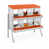 Blanc / orange