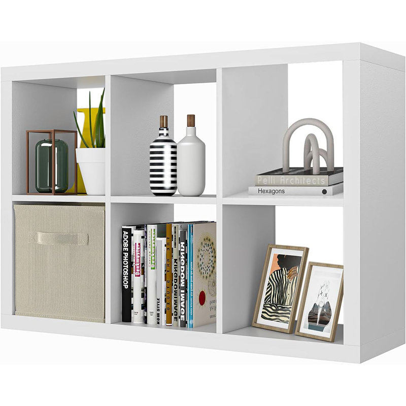 Bibliothèque de rangement - Tablette de présentation multifonctionnelle pour le salon, la chambre à coucher et le bureau personnel
