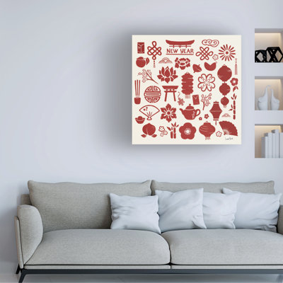 «Bachelor Leah York, année du dragon», art mural sur toile