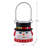 5" Nostalgic Ceramic Container - Snowman