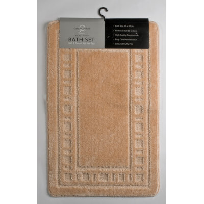 Armoni 2 Piece Bath Mat Set