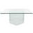 Meri Tempered Glass Top Coffee Table